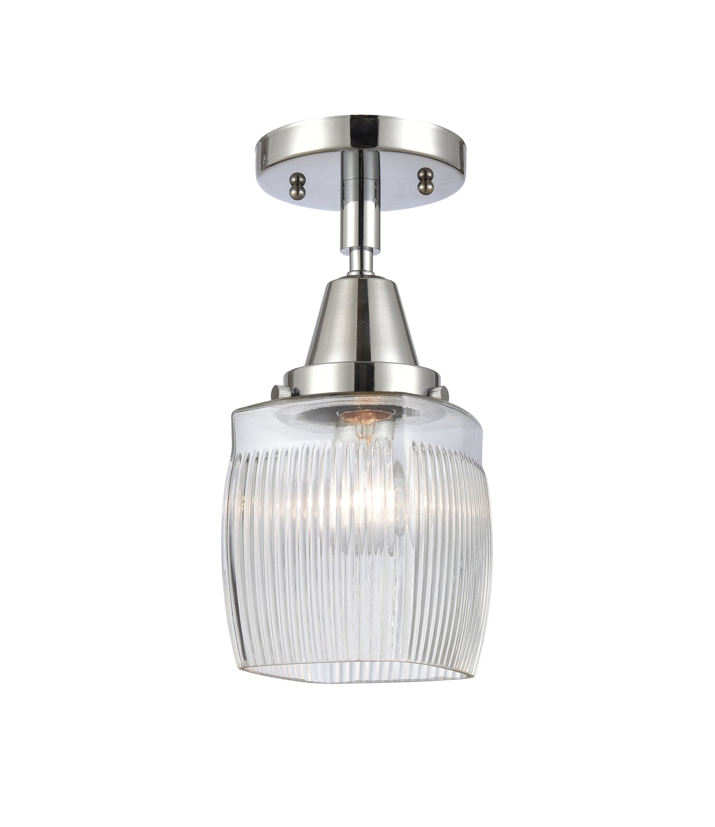 Caden Semi-Flush Mount Brushed Satin Nickel