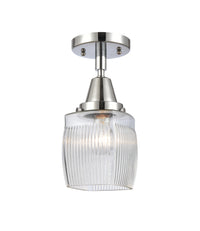 Caden Semi-Flush Mount Brushed Satin Nickel