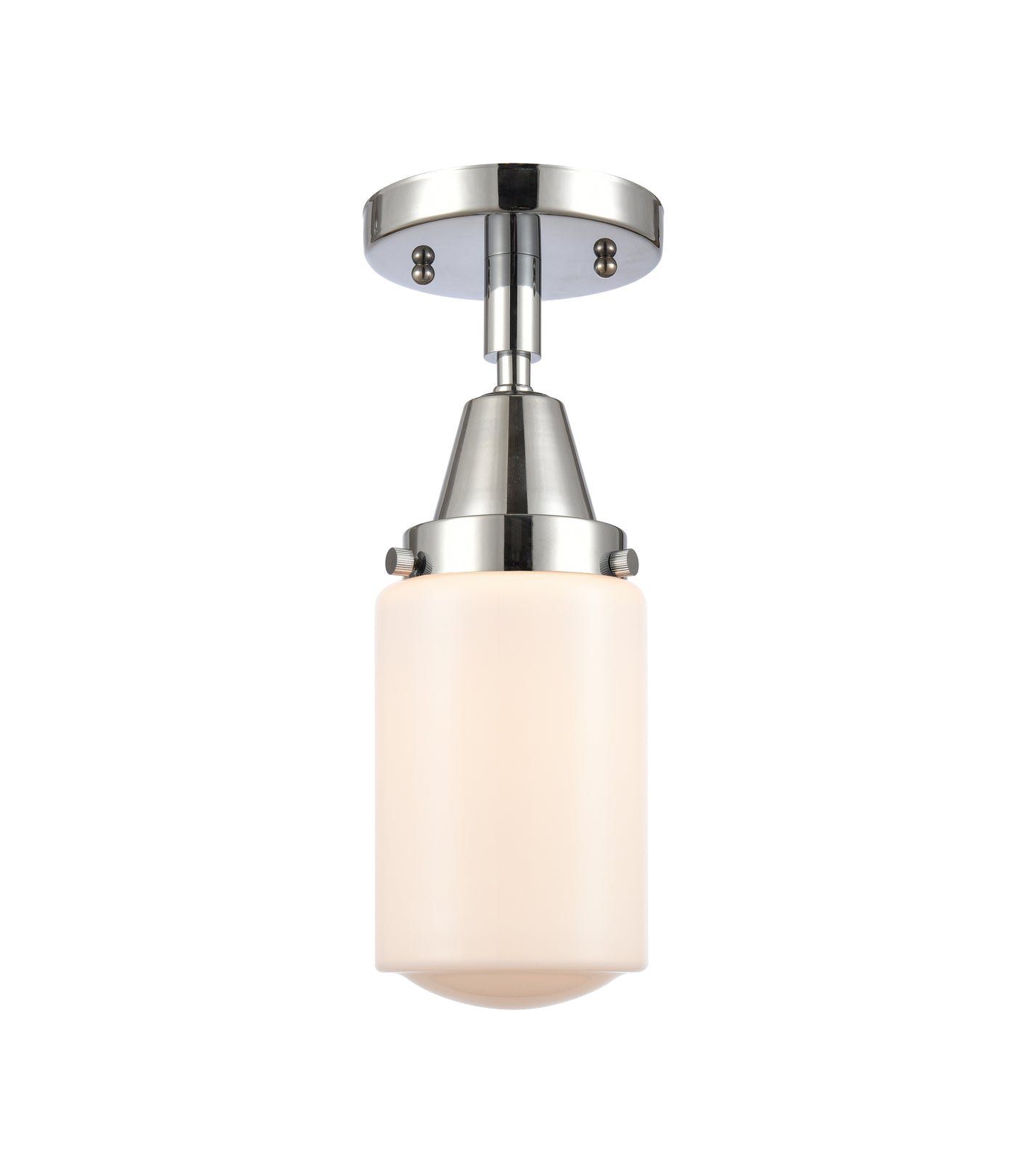 Caden Semi-Flush Mount Brushed Satin Nickel
