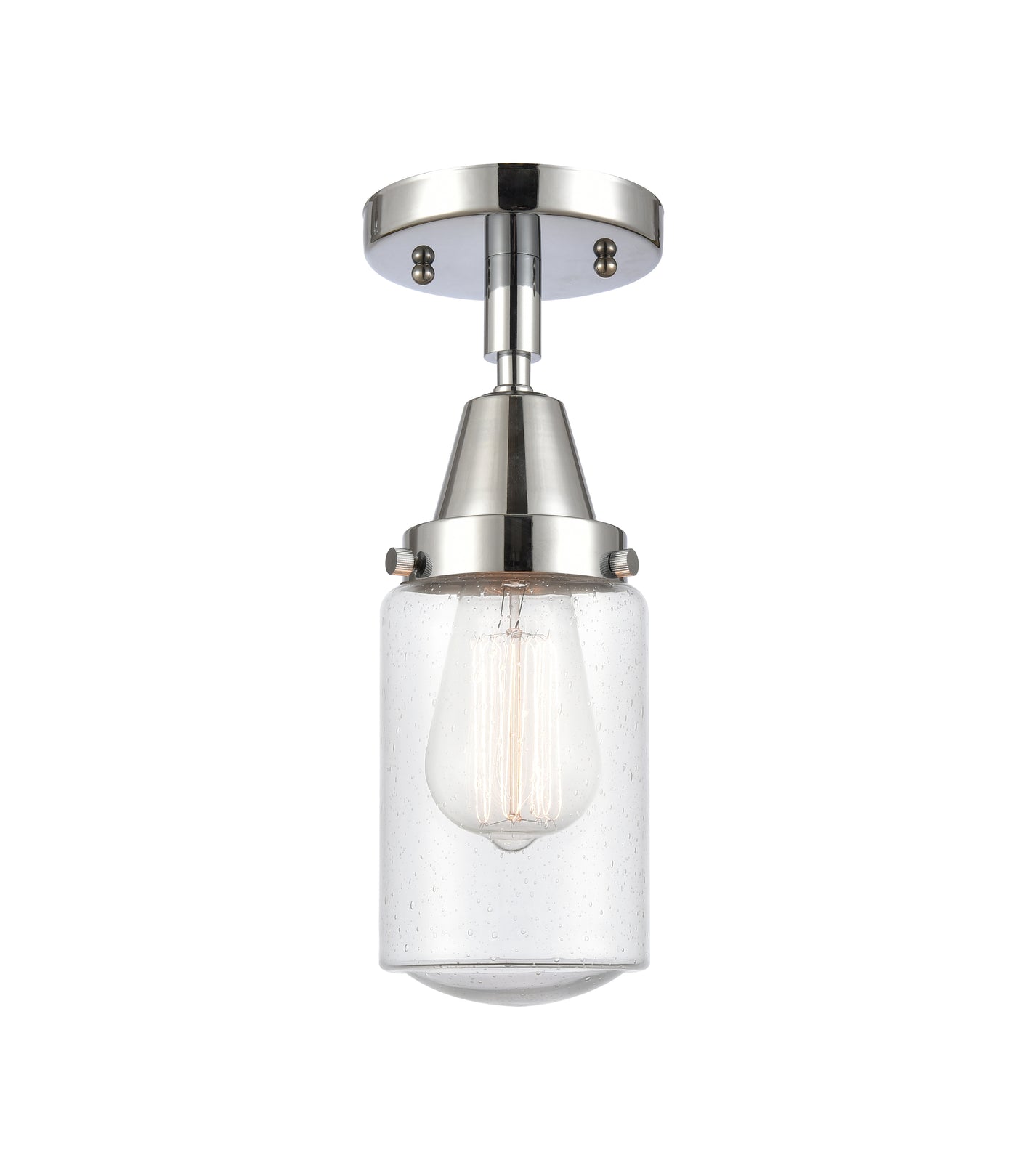 Caden Semi-Flush Mount Brushed Nickel