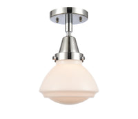 Caden Semi-Flush Mount Brushed Satin Nickel