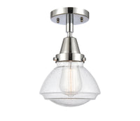 Caden Semi-Flush Mount Brushed Satin Nickel