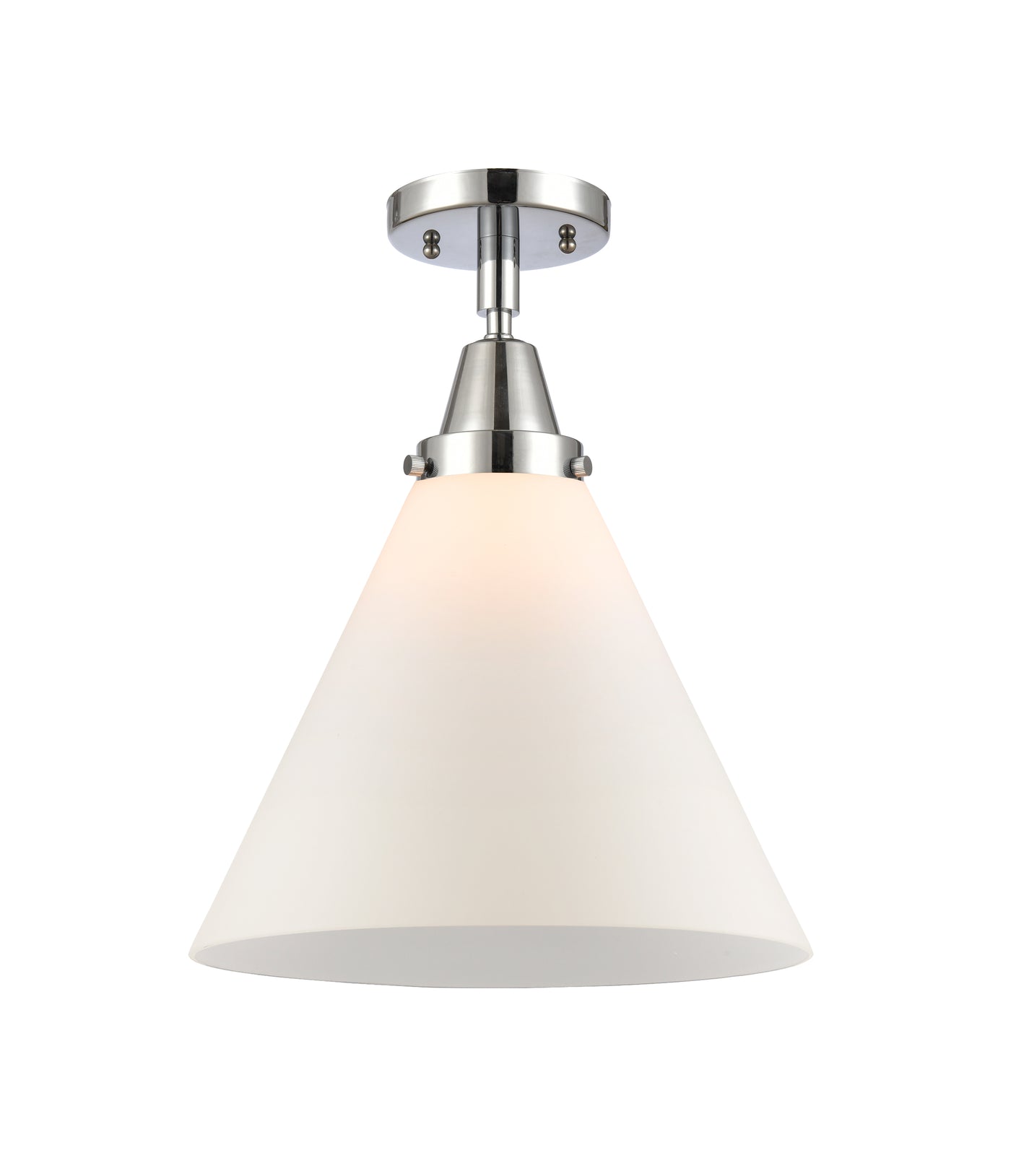 Caden Semi-Flush Brushed Satin Nickel