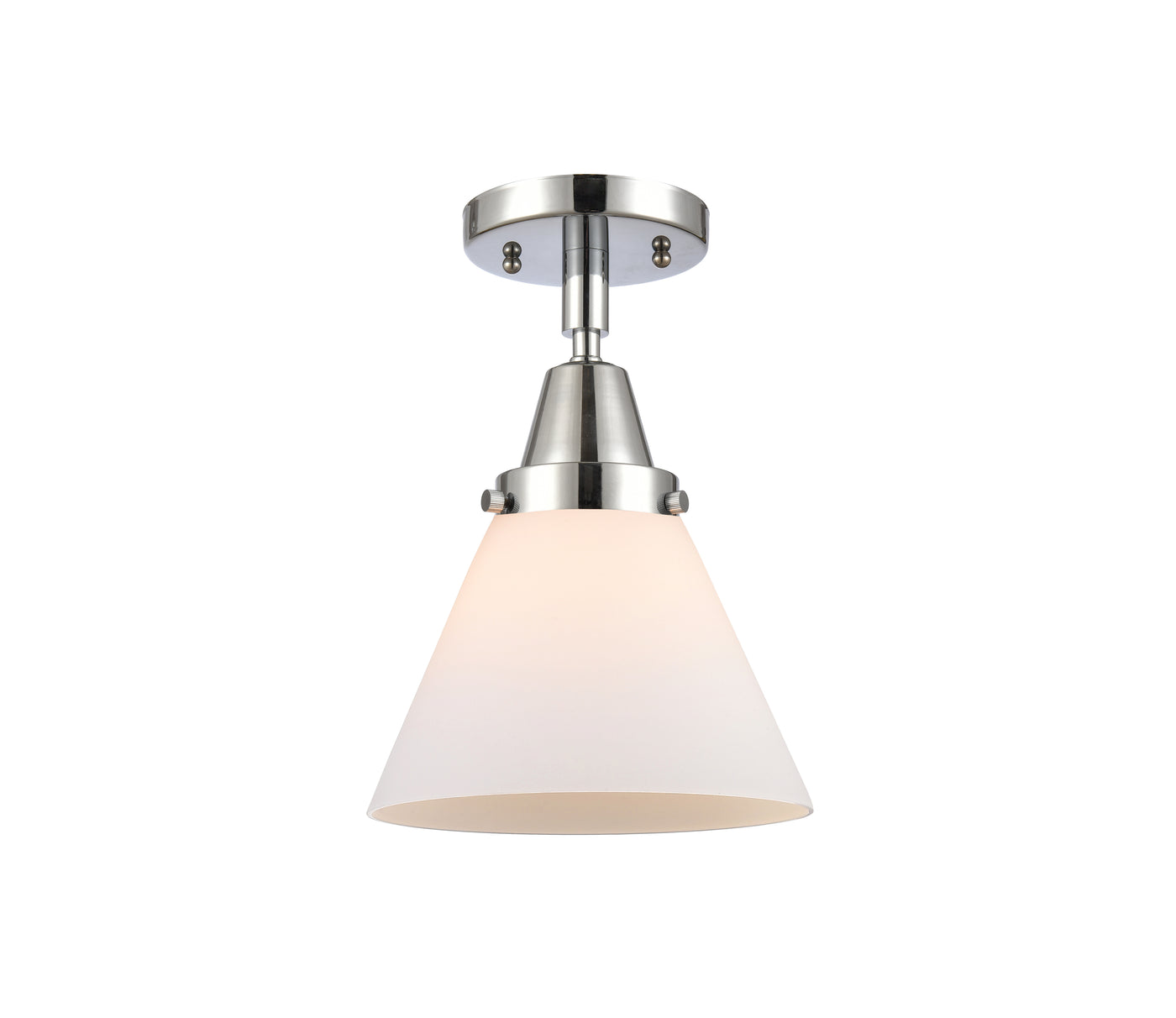 Caden Semi-Flush Mount Brushed Satin Nickel
