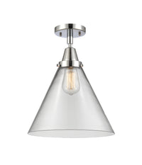 Caden Semi-Flush Brushed Satin Nickel