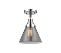 Caden Semi-Flush Mount Brushed Satin Nickel