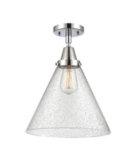 Caden Semi-Flush Brushed Satin Nickel