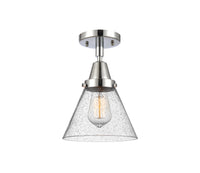 Caden Semi-Flush Mount Brushed Satin Nickel