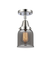 Caden Semi-Flush Mount Satin Nickel 12"