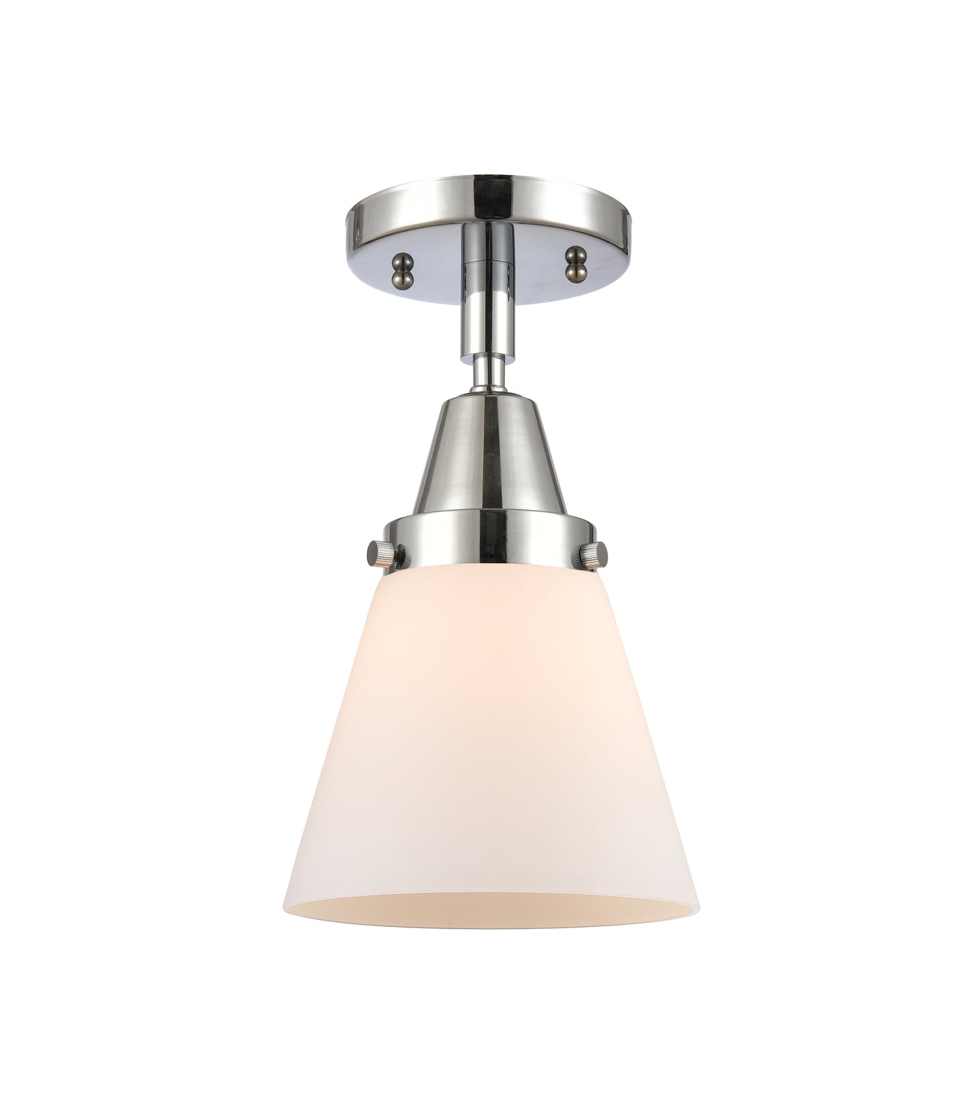 Caden Semi-Flush Mount Brushed Satin Nickel