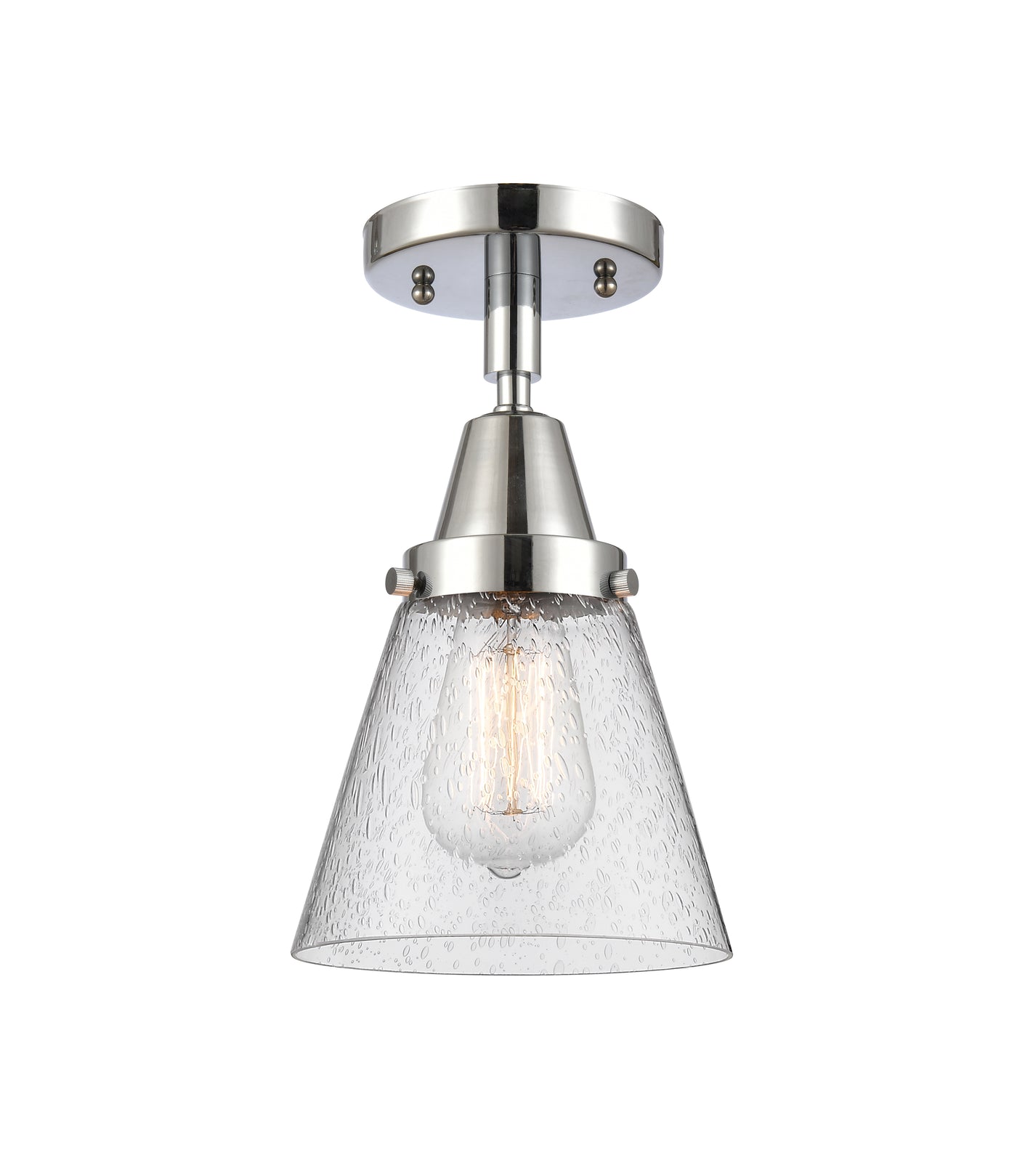 Caden Semi-Flush Mount Brushed Satin Nickel