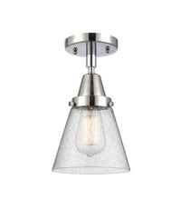 Caden Semi-Flush Mount Brushed Satin Nickel