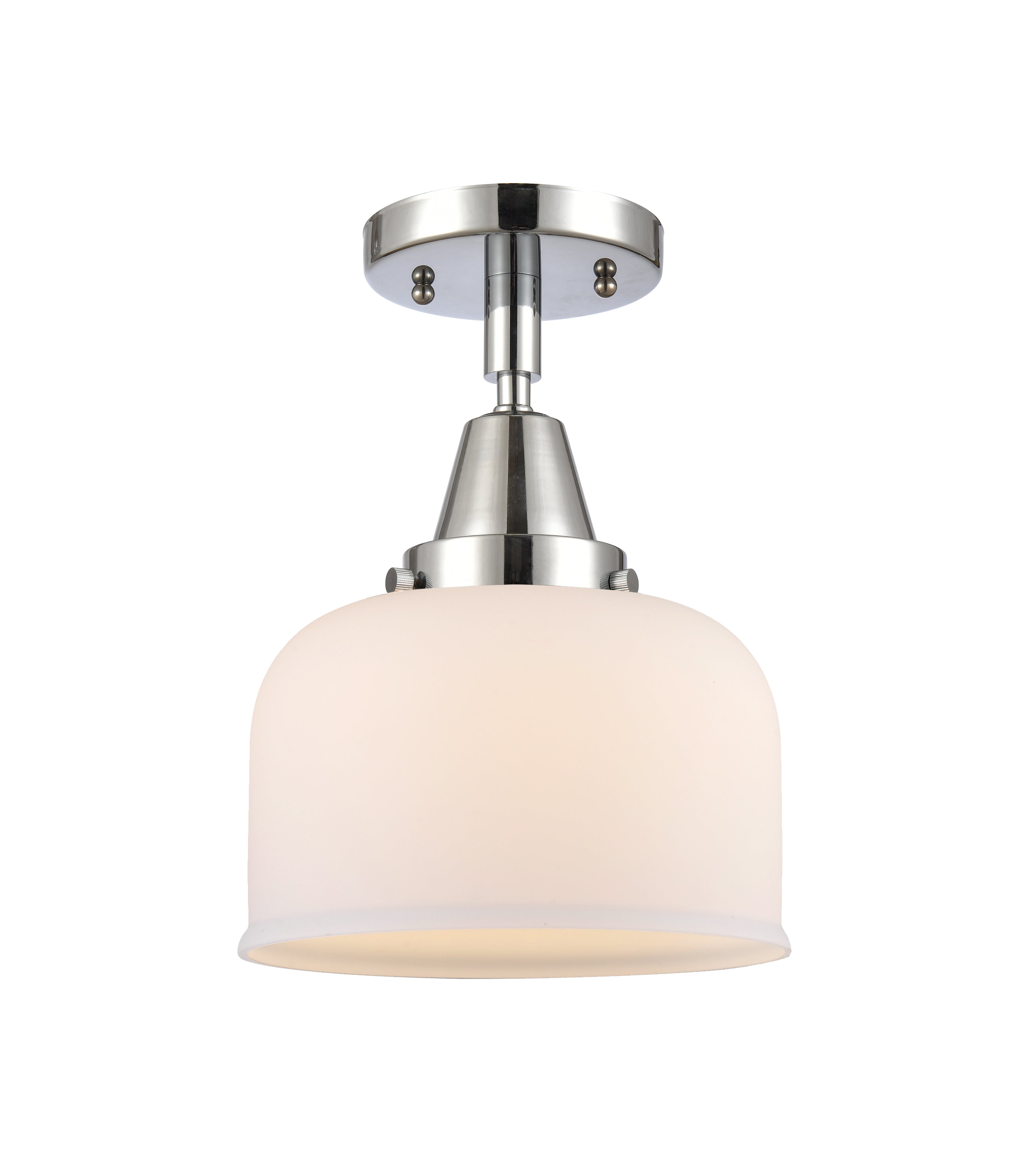 Caden Semi-Flush Mount Brushed Satin Nickel