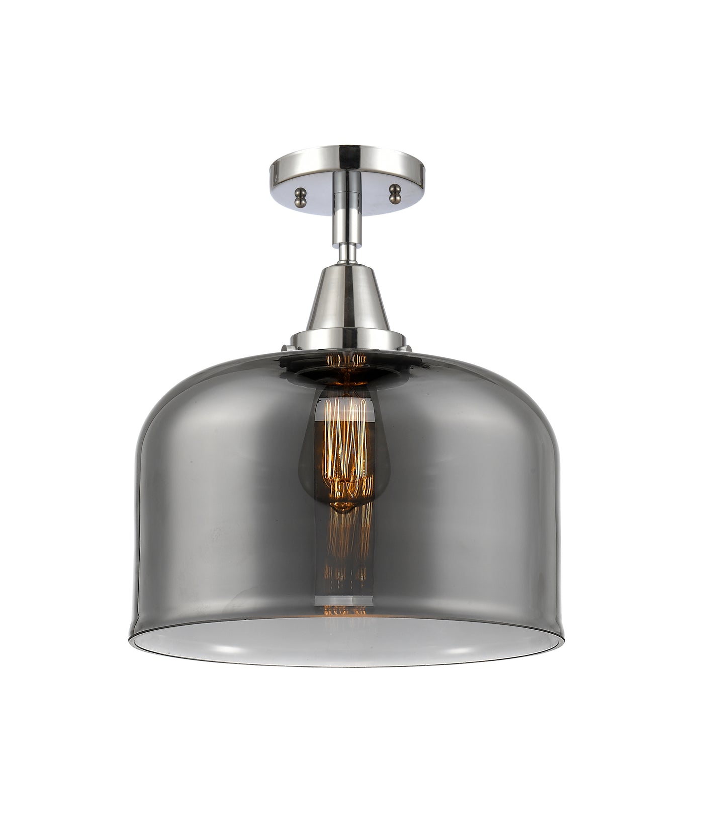 Caden Semi-Flush Mount Brushed Nickel