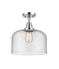 Caden Semi-Flush Mount Brushed Nickel Steel