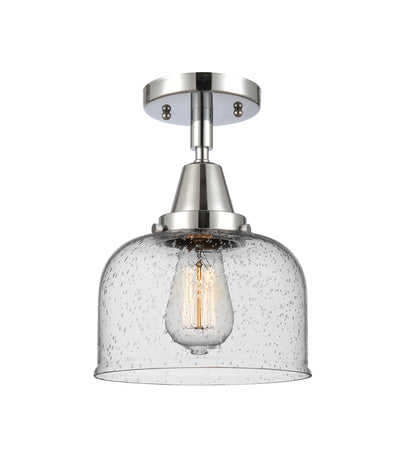 Caden Semi-Flush Mount Brushed Satin Nickel
