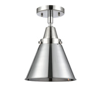 Caden Semi-Flush Mount Satin Nickel