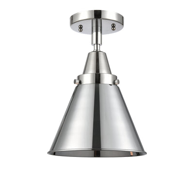 Caden Semi-Flush Mount Satin Nickel