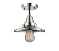 Caden Semi-Flush Mount Brushed Satin Nickel
