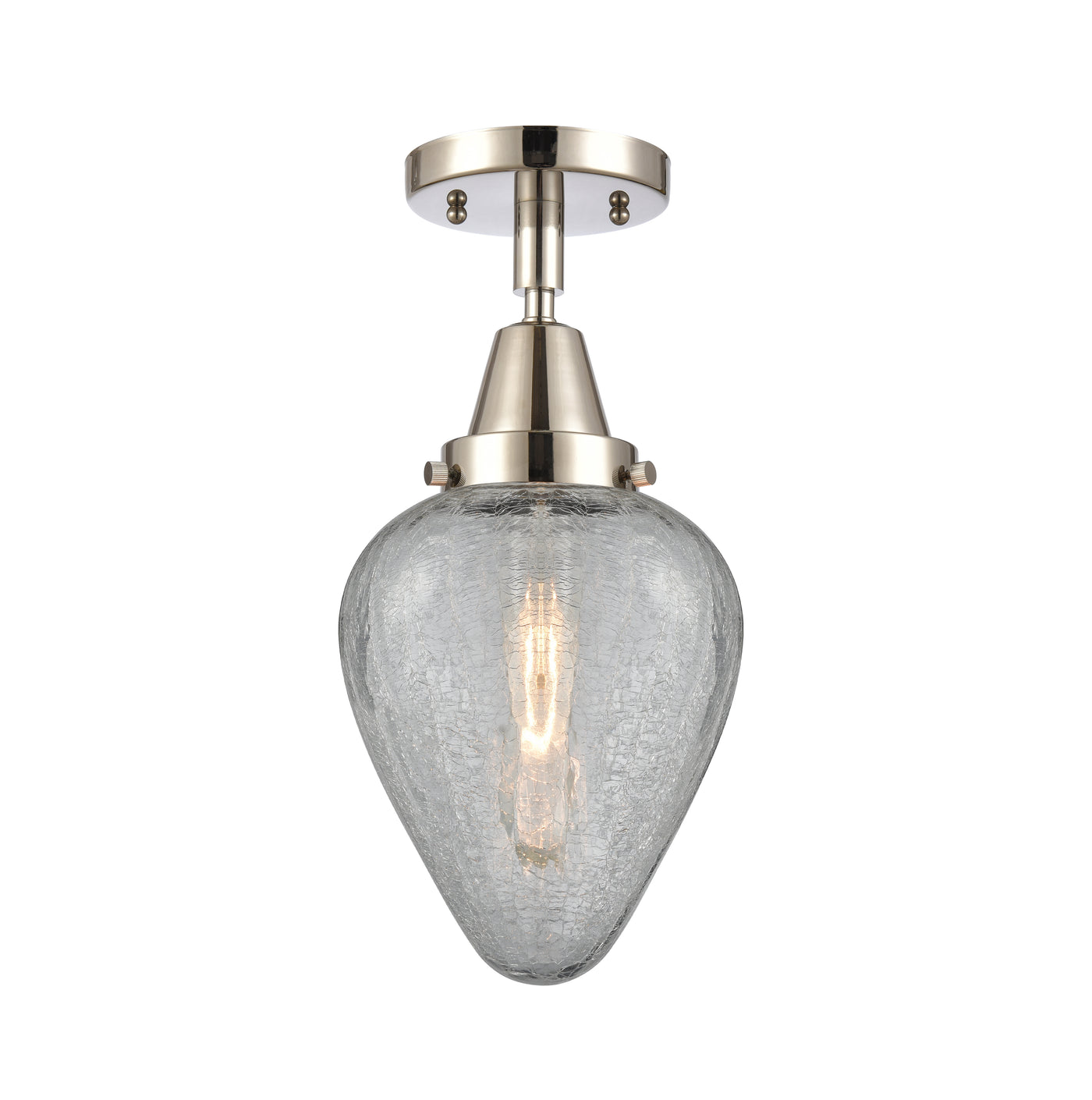 Caden Semi-Flush Mount Brushed Satin Nickel