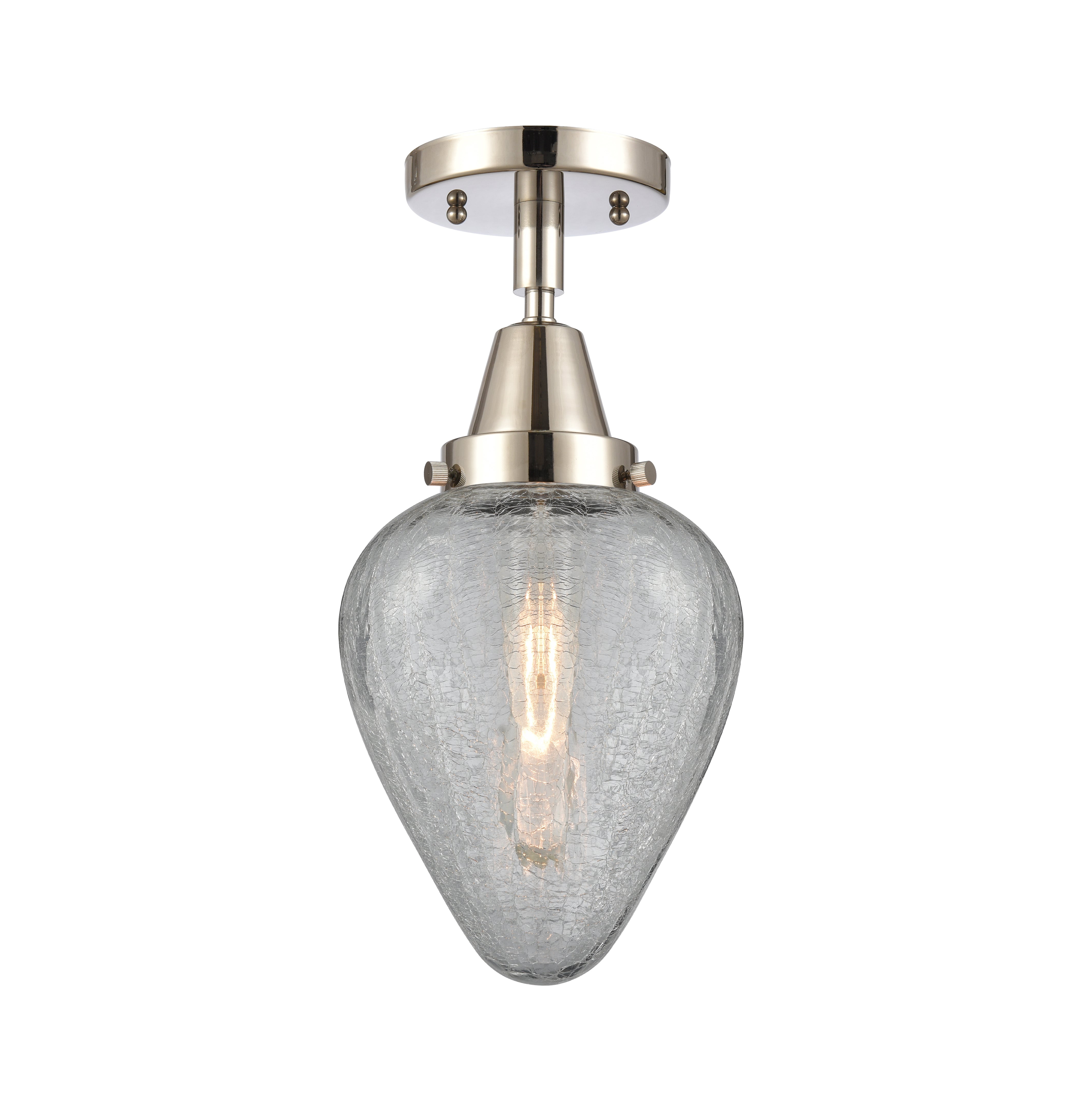 Caden Semi-Flush Mount Brushed Satin Nickel