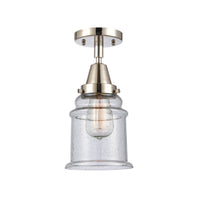 Caden Semi-Flush Mount Brushed Satin Nickel
