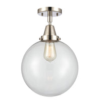 Caden Semi-Flush Mount Brushed Satin Nickel