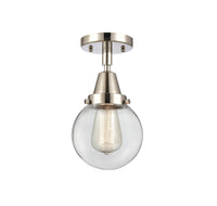 Caden Semi-Flush Mount Brushed Satin Nickel