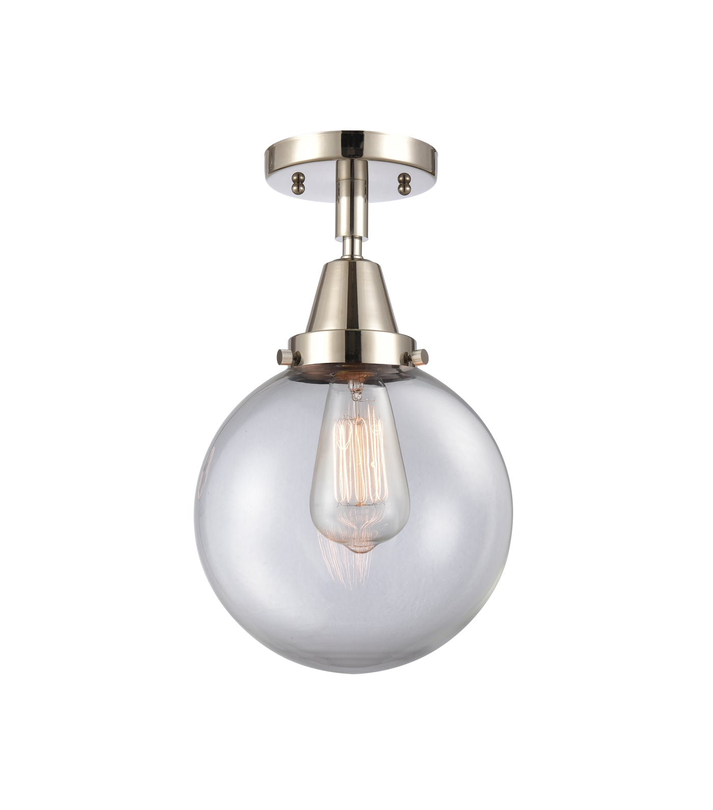 Caden Semi-Flush Mount Brushed Satin Nickel