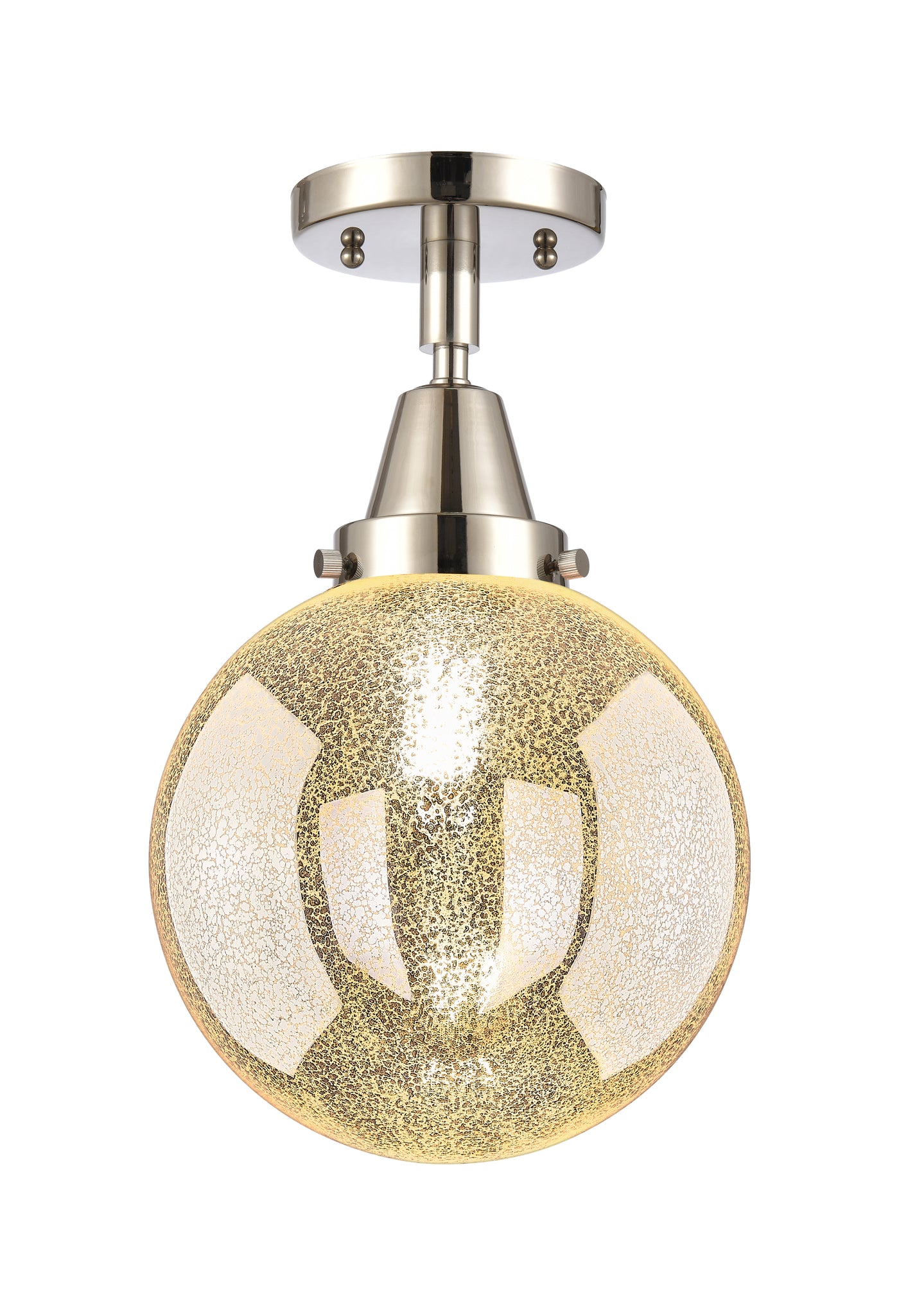 Caden Semi-Flush Mount Brushed Satin Nickel