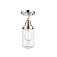 Caden Semi-Flush Mount Brushed Satin Nickel