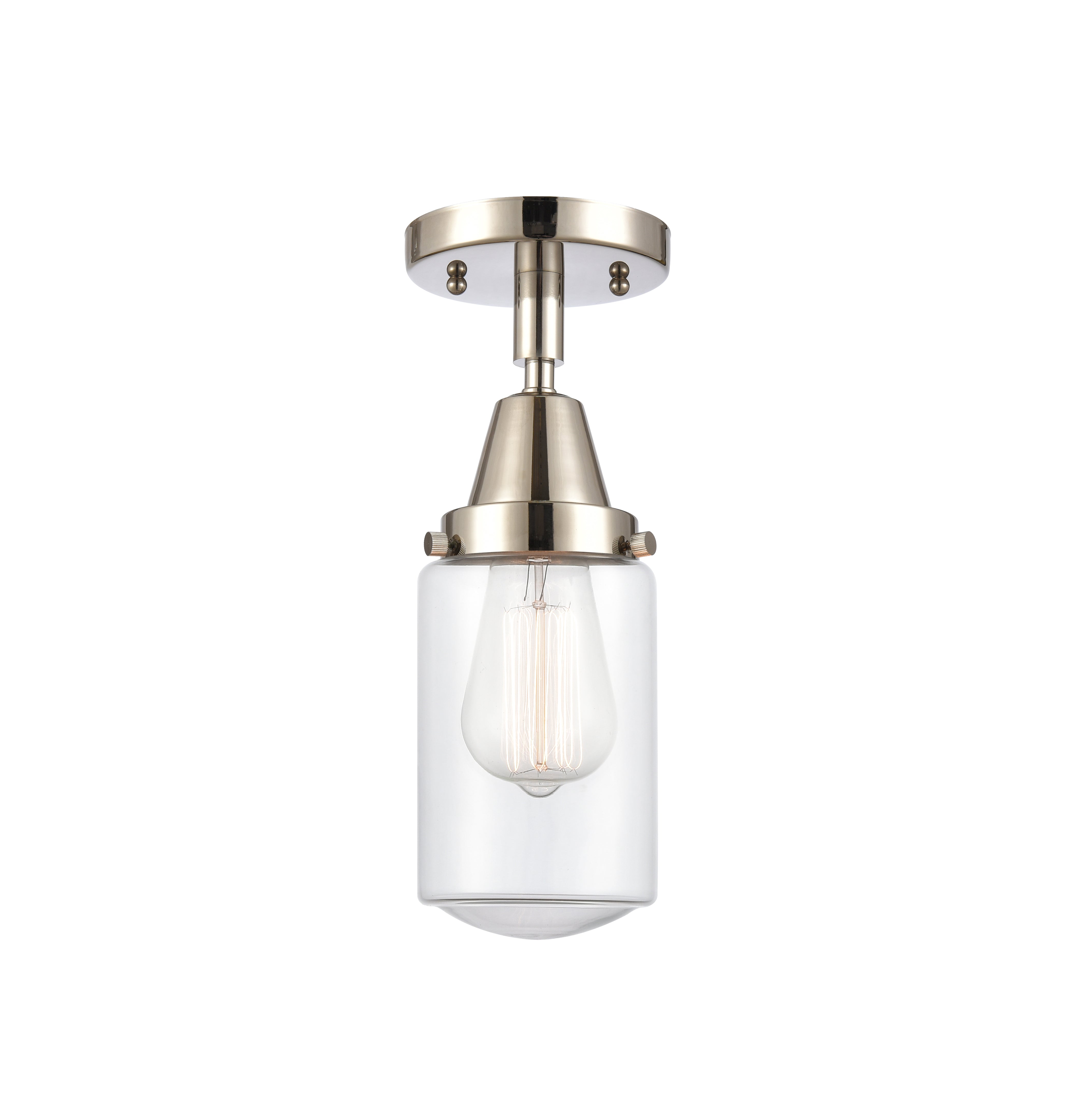 Caden Semi-Flush Mount Brushed Nickel