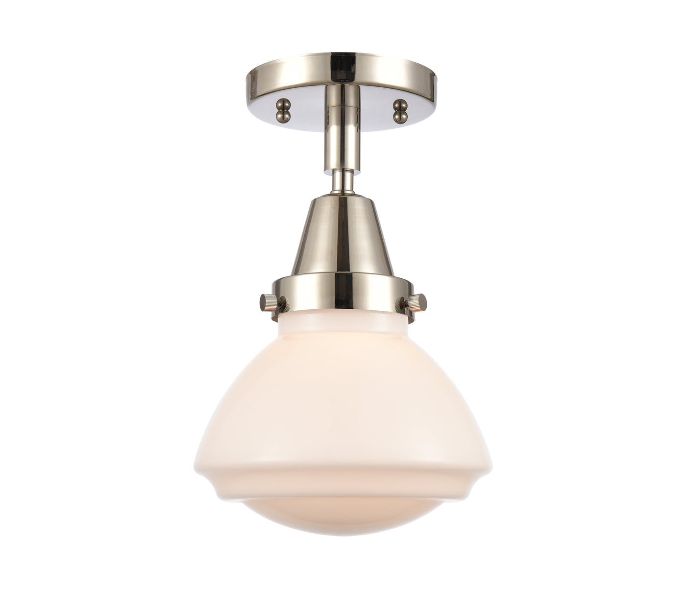 Caden Semi-Flush Mount Brushed Satin Nickel