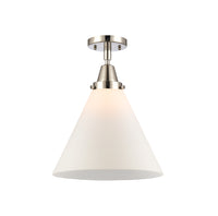 Caden Semi-Flush Mount Brushed Satin Nickel
