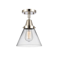 Caden Semi-Flush Mount Brushed Satin Nickel