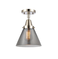 Caden Semi-Flush Mount Brushed Satin Nickel