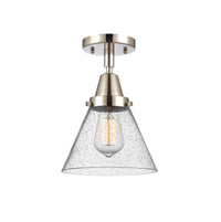 Caden Semi-Flush Mount Brushed Satin Nickel