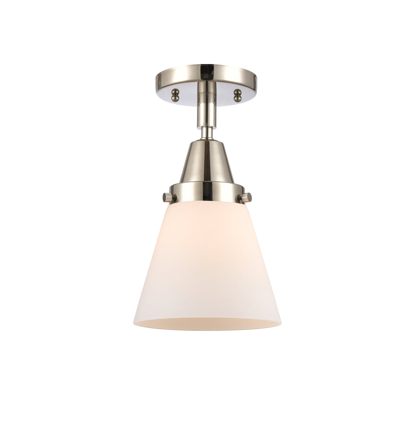 Caden Semi-Flush Mount Brushed Satin Nickel