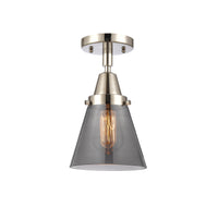 Caden Semi-Flush Mount Brushed Satin Nickel