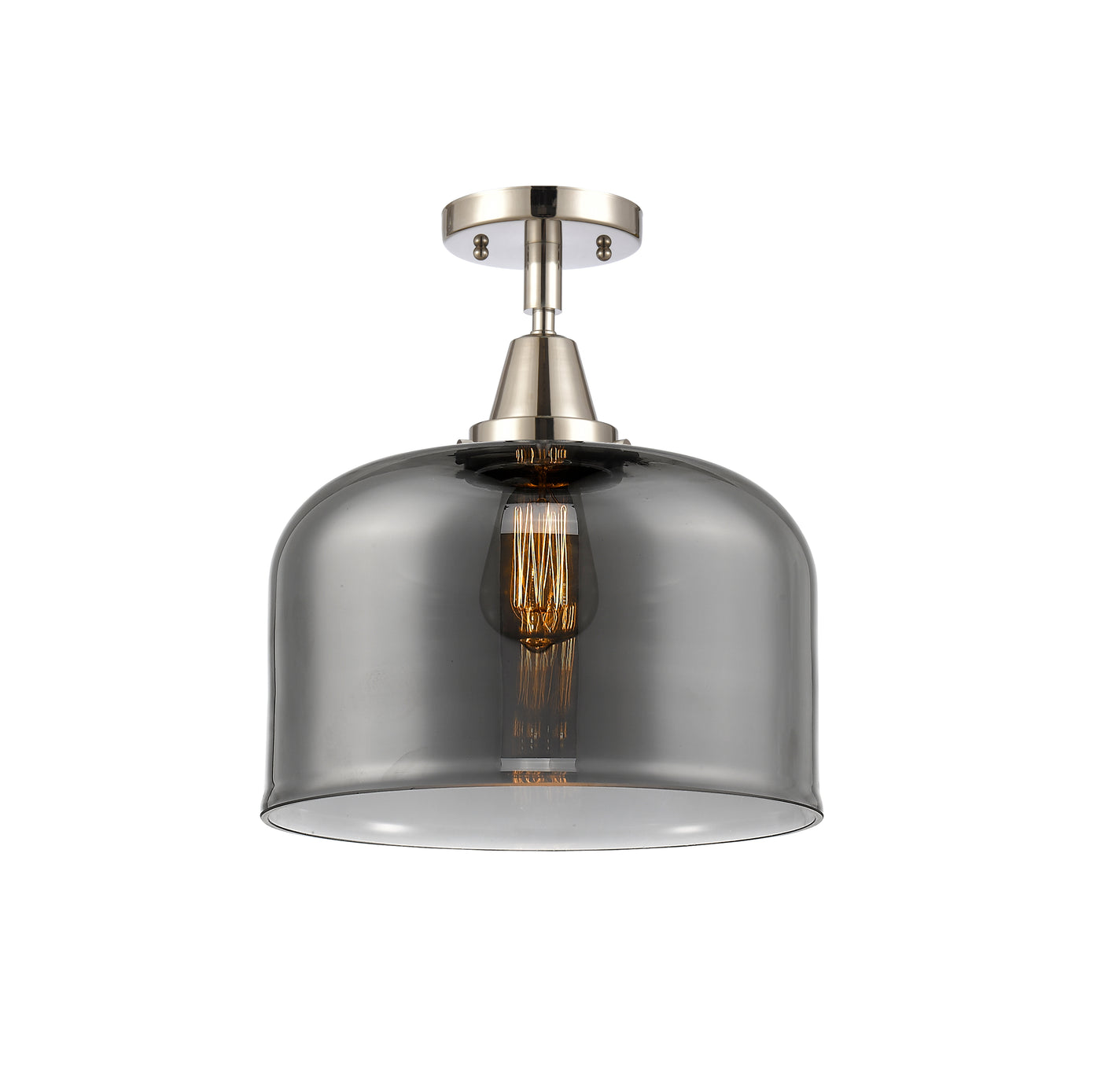 Caden Semi-Flush Mount Brushed Nickel