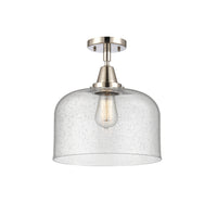Caden Semi-Flush Mount Brushed Nickel Steel