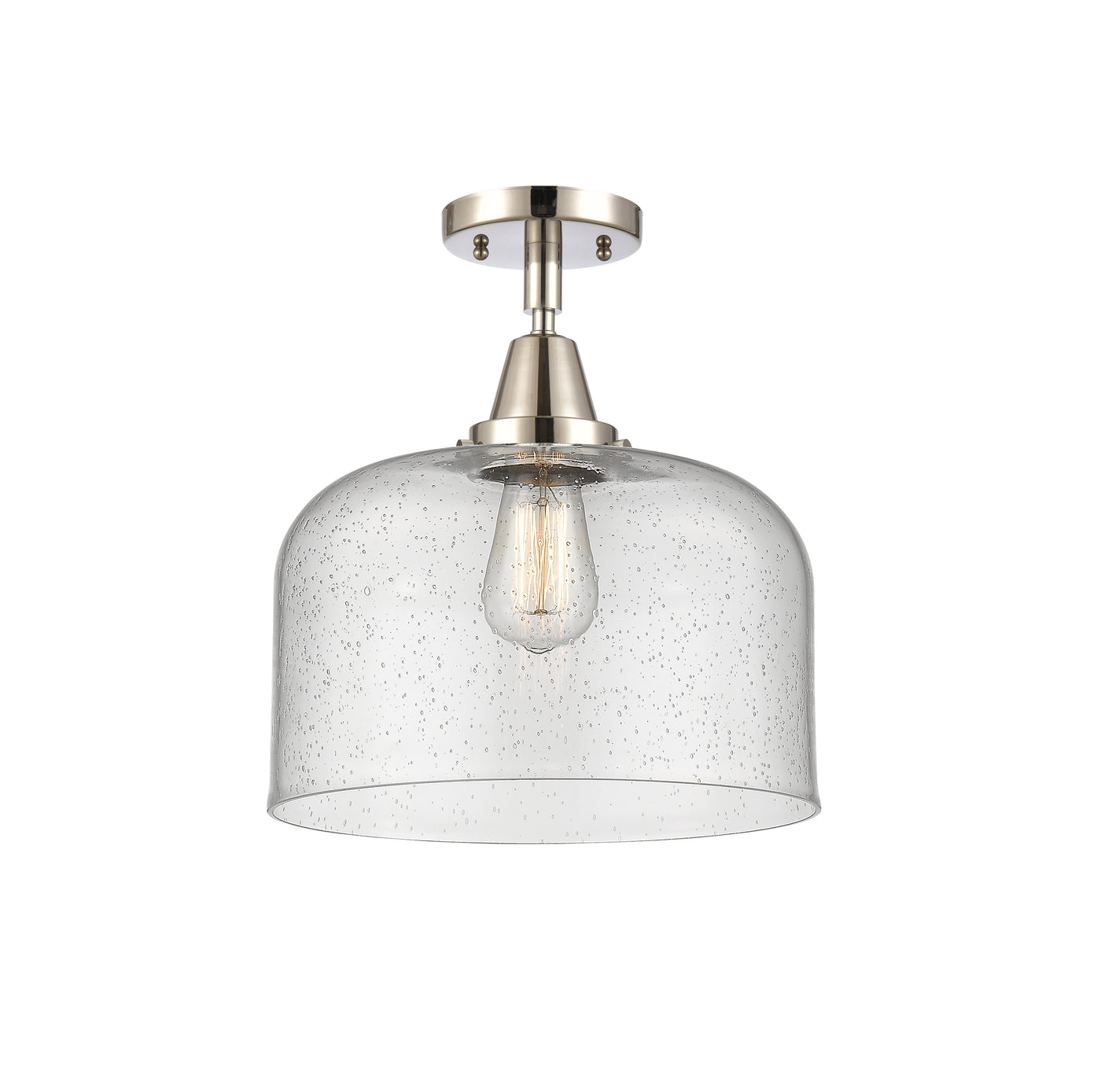 Caden Semi-Flush Mount Brushed Nickel