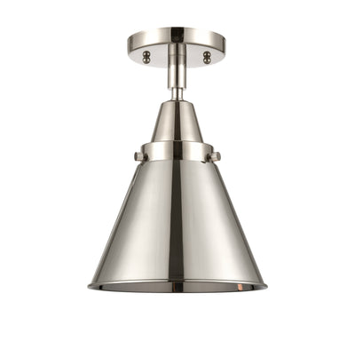 Caden Semi-Flush Mount Satin Nickel