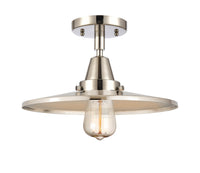 Caden Semi-Flush Mount Brushed Satin Nickel