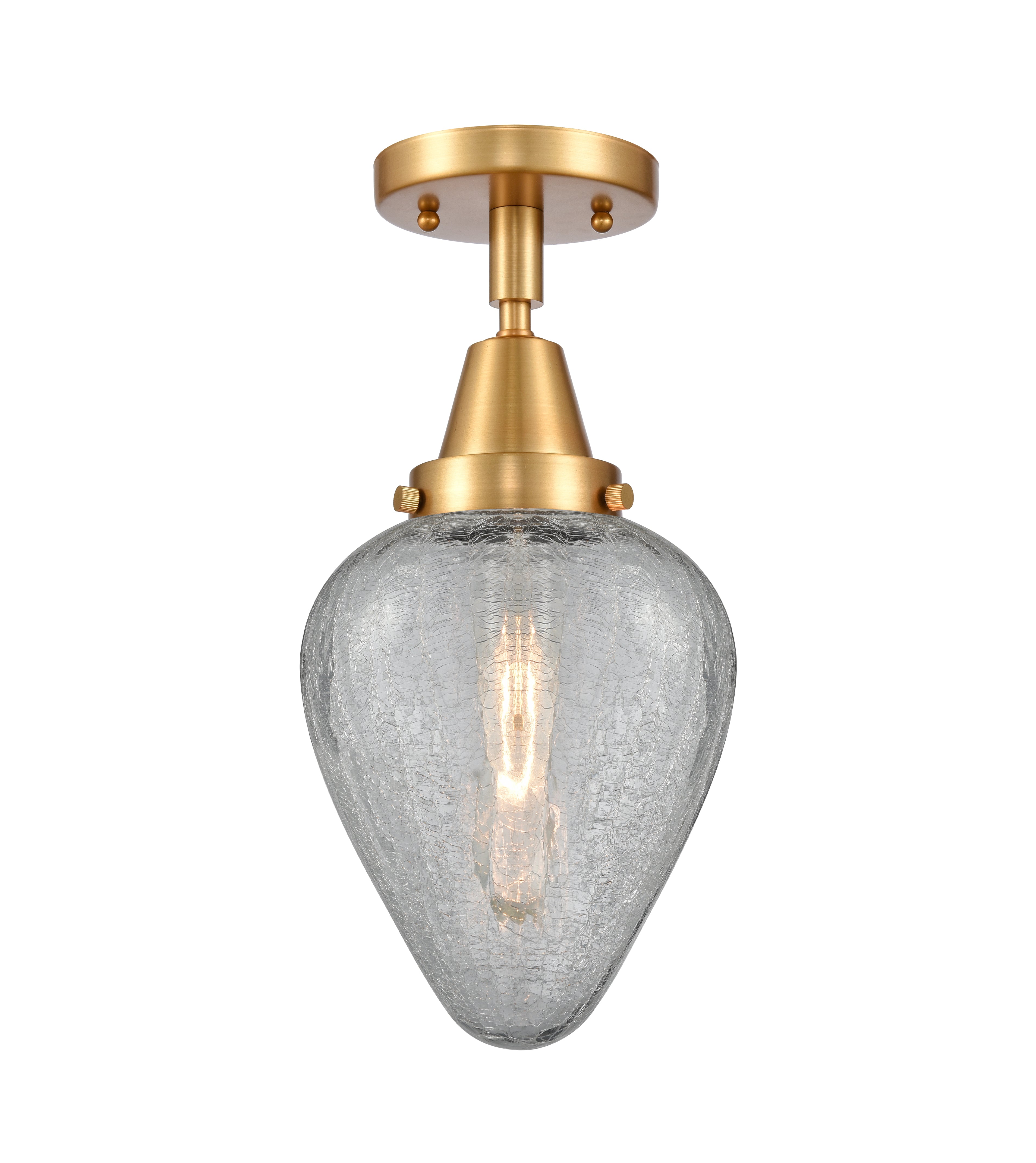 Caden Semi-Flush Mount Brushed Satin Nickel