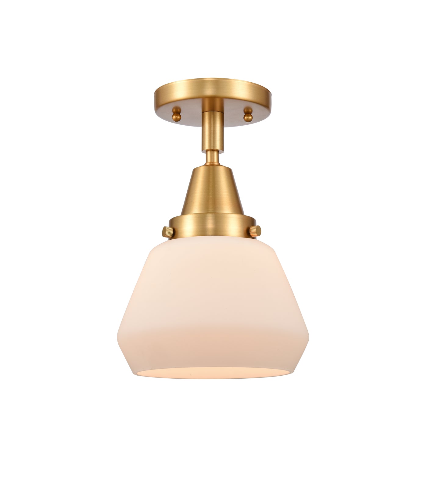 Caden Semi-Flush Mount Brushed Satin Nickel