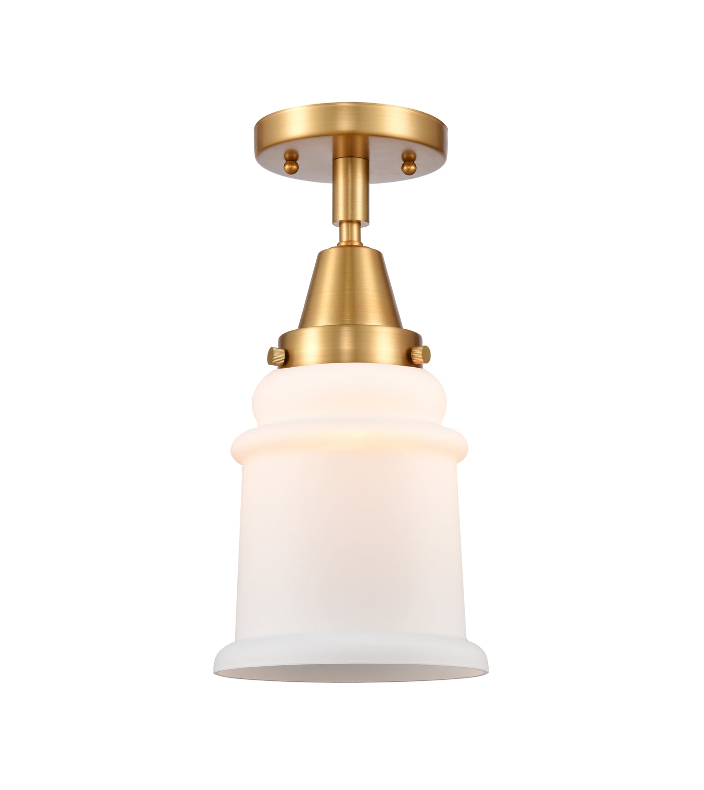 Caden Semi-Flush Mount Brushed Satin Nickel