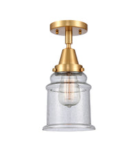 Caden Semi-Flush Mount Brushed Satin Nickel