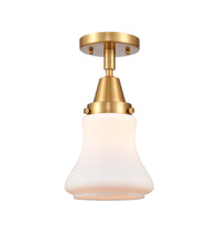 Caden Semi-Flush Mount Brushed Satin Nickel