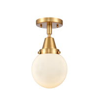Caden Semi-Flush Brushed Satin Nickel